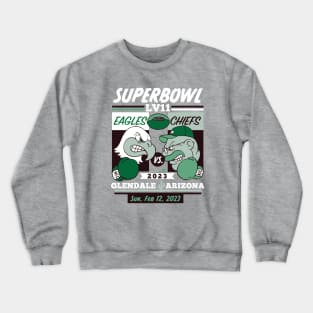 Eagles Vs Chiefs Crewneck Sweatshirt